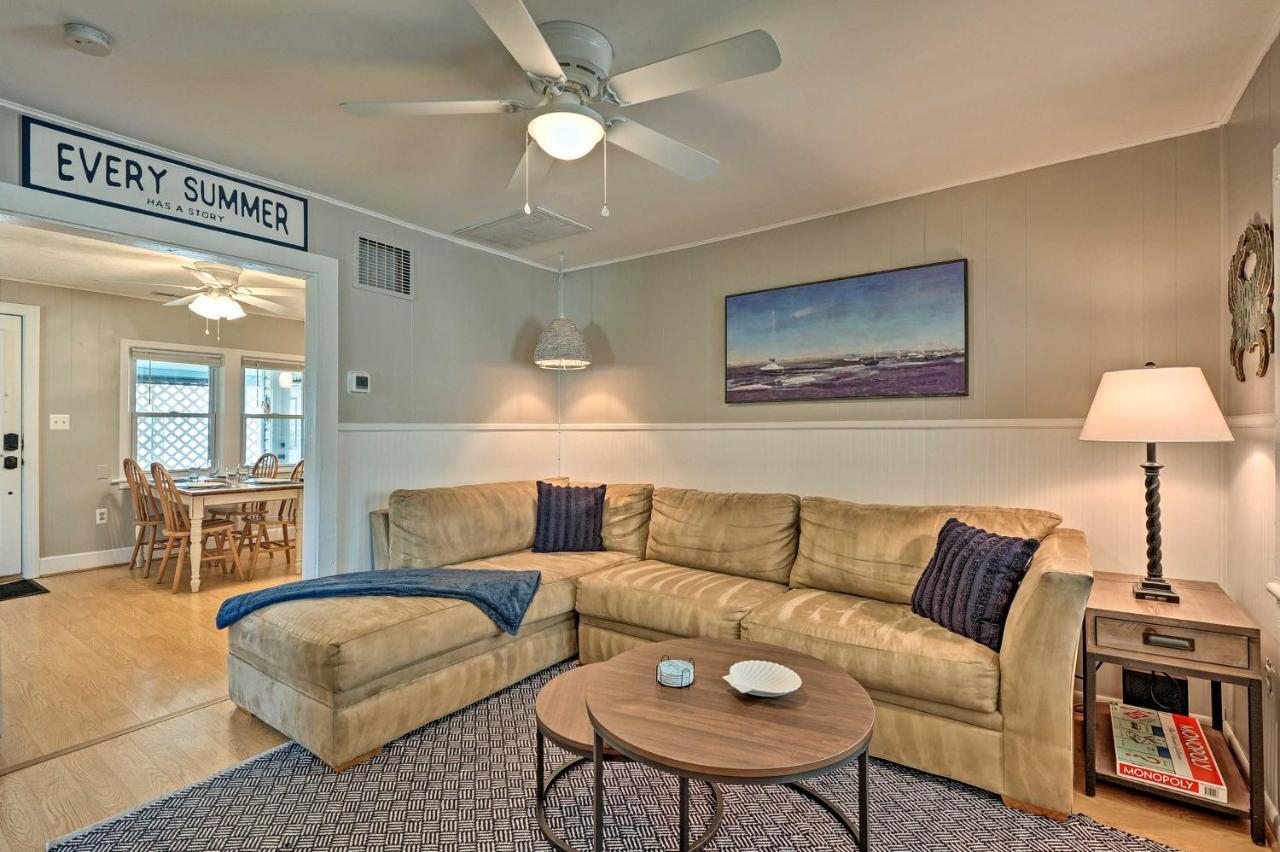 The Blue Crab Cottage - 3 Blocks From The Beach! Colonial Beach Exterior photo